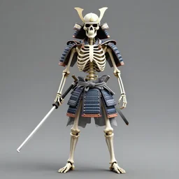 skeleton samurai