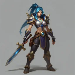 New character design for katarina from league of legends