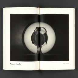 The ‘Naive Oculus’ by Man Ray, auction catalogue photo, private collection, dedicated to Yves Tanguy, provided by the estate of Salvador Dali