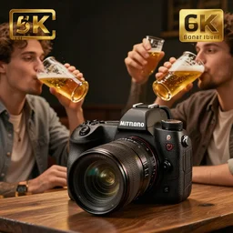 professional brand photographs people drinking beer and having fun, dramatic lighting, hyperrealistic medium format camera, 8 k