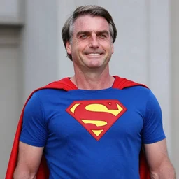 bolsonaro as a super hero