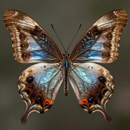 close up photo of alien butterfly, highly detailed, ornate wings, photorealistic, stunning, beautiful, by alfred muha