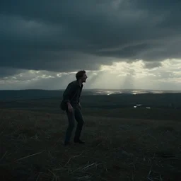 fragment of screaming movement, film still from the movie directed by denis villeneuve, wide lens