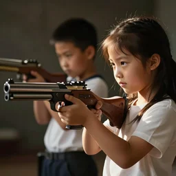 kids using guns