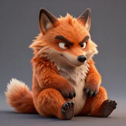 cute handsome cuddly werewolf from van helsing unreal engine hyperreallistic render 8k character concept art masterpiece orange