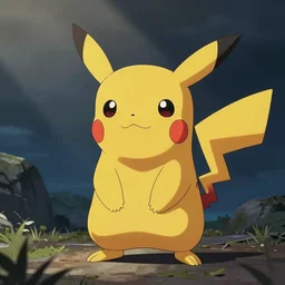 japanese art of pikachu