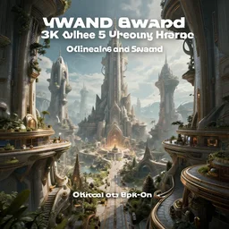 inside futuristic elven city, terraces, highly detailed, 8 k, hdr, award - winning, octane render, trending on artstation, unreal engine 5, volumetric lighting