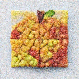 fruits in square shape