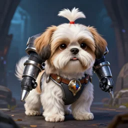 shih tzu as a Protoss Commander in Starcraft Broodwar