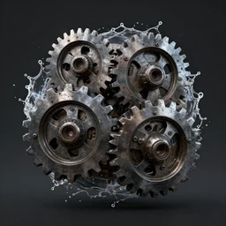 gears of war, splash art, movie still, cinematic lighting, dramatic, octane render, long lens, shallow depth of field, bokeh, anamorphic lens flare, 8 k, hyper detailed, 3 5 mm film grain