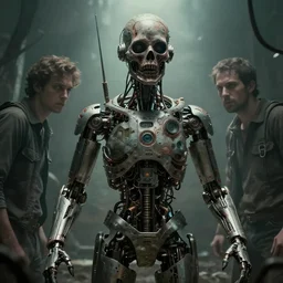 movie still of embedded machine dreams, by liam sharp, wayne d barlowe, enric torres, hyper realism, cinematical, narrative light, muted colors, epic, hyper detailed, awe inspiring, award winning horror, narrative lighting, hyper realism, cinematical