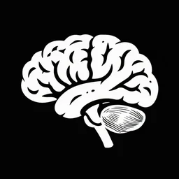 brains logo, high contrast, big, simple, intricate, elegant, highly detailed, artstation, concept art, smooth, sharp focus