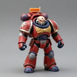 needle felted warhammer space marine