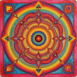 psychedelic 1 9 6 0 s album cover, highly detailed, vivid colors,