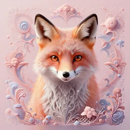 android fox:: by Martine Johanna and Simon Stålenhag and Chie Yoshii :: dynamic, particulate, pastel colors, intricate, elegant, highly detailed, centered, artstation, smooth, sharp focus, octane render, 3d