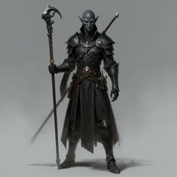dark elf executioner concept art, beksinski, trending on artstation