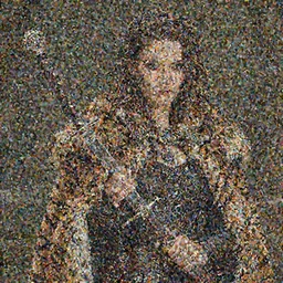 photograph of a real-life beautiful rogue with ornate tiger's eye cloak and daggers.  Extremely detailed. 8k