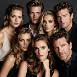 a fashion photo of a beautiful model, ted gibson, jen atkin, tom eerebout, elizabeth saltzman, peter lindbergh, tim walker