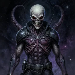 portrait of a sports player that is a serial killer, cosmic horror, elegant intricate digital painting artstation concept art by mark brooks and brad kunkle extreme detailed