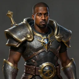 portrait of kanye west as a league of legends champion, concept art, digital painting, trending on artstation, deviantart, epic composition, extremely detailed, volumetric lighting, masterpiece, octane render