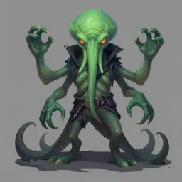 Toon stylized cthulhu, Trending on artstation , HD quality