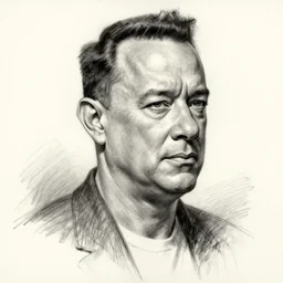 charcoal sketch preliminary drawing of tom hanks, by study donato giancola, michelangelo, frank frazetta, peter paul rebens