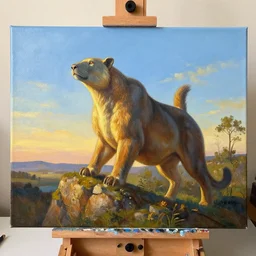 emercom, fantasy, painting, ultra realistic!!!, clear weather, golden hour, sharp focus