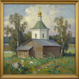 russian oil painting