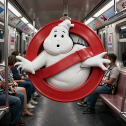 ghostbusters on the ny subway, hyper detailed, dramatic lighting, cgsociety, realistic, hyper detailed, insane details, intricate, dramatic lighting, hypermaximalist, golden ratio, rule of thirds, octane render, weta digital, micro details, ultra wide angle, artstation trending, 8 k,