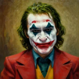 mark hamill as the joker, oil painting, artgerm, artstation, highly detailed, portrait