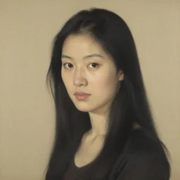 portrait of a woman by jia ruan