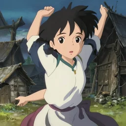 anime visual, portrait of a young female in a medieval village, cute face by ilya kuvshinov, yoh yoshinari, makoto shinkai, dynamic pose, dynamic perspective, cel shaded, flat cel shading mucha, rounded eyes, moody, dramatic