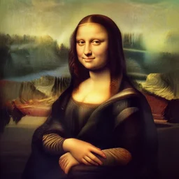 that feeling when you forgot to pick up your kid from school, trending on artstation, in the style of mona lisa by leonardo da vinci