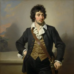 a painting by enjolras delphin