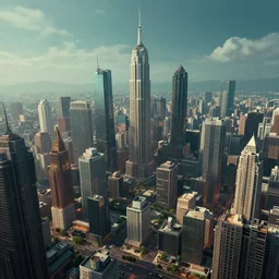 a alien city