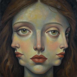 paradise lost giclee, perfect eyes, detailed faces, outsider art, esoteric art,