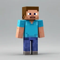 portrait of jerma985 in minecraft, gaming, detailed, 4k