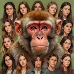 portrait of a monkey crying , digital art by Mandy Jurgens and Irina French and Heraldo Ortega and Janice Sung and Julia Razumova and Charlie Bowater and Aaron Griffin and Jana Schirmer and Guweiz and Tara Phillips and Yasar Vurdem and Alexis Franklin and Loish and Daniela Uhlig and David Belliveau , hyperdetailed, artstation, cgsociety