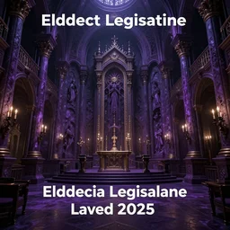 eldritch legislature, fantasy, realistic colorful photography, interior, hyperrealism, incredible, award - winning photography, regal, rich colors, by greg rutkowski, lovecraftian, very purple