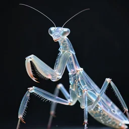 portrait of translucent anthropomorphic mantis religiosa ; hard predatory look ; d & d rogue ; transparent ; ethereal ; flat triangle - shaped head with thin thread - like antennae ; human - shaped ; concept art ; art by greg rutkowski and artgerm artstation ; 8 k ; wallpapers ; heavy contrast ; cinematic art ; cgsociety ;