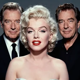 portrait of Marilyn Monroe by Mandy Jurgens and Richard Schmid and chuck close and mucha