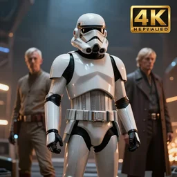 star wars reinvented by moebius hr giger syd mead yasushi nirasawa, hdr, 8 k, volumetric lighting, hyperrealistic, soft lighting, epic visuals, photorealistic, bokeh, concept art
