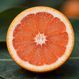 a very red orange
