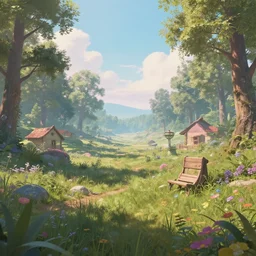a nostalgic lucid dream world landscape, dreamcore. 8k resolution, photograph, unreal engine, beautiful art, trending on art station, dreamcore.