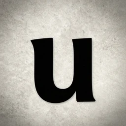 the letter'u'