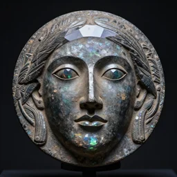 evocation, visage, ritual, beauty, explorer, prism, patina, ambient, detailed, clear, deep color