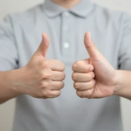 thumbs of thumbs up
