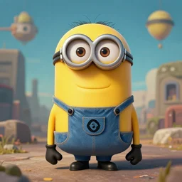 minion, surrealist digital art