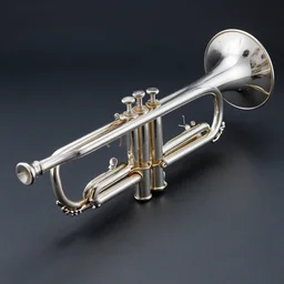 silver trumpet, Braque