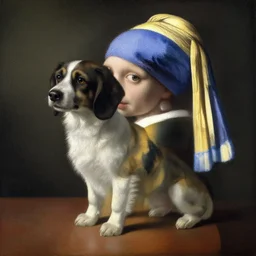 dog by Vermeer